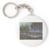 Alfred Sisley Weg der alten Fähre in By 1880 Key Chains