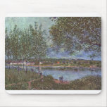Alfred Sisley Weg der alten Fähre in By 1880 mousepads