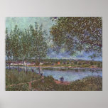 Alfred Sisley Weg der alten Fähre in By 1880 posters