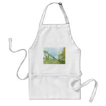 Alfred Sisley - Weg der Maschine 1973 Oil Canvas Aprons