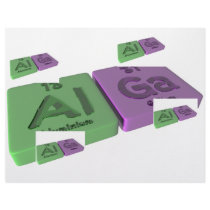 Alga as Al Aluminium  and Ga Gallium Customized Letterhead