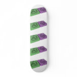 Alga as Al Aluminium  and Ga Gallium Skateboard Deck