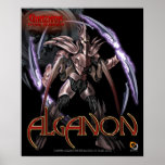 Alganon Ghazmok Deity Poster posters
