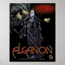 Alganon Xukiss Deity Poster