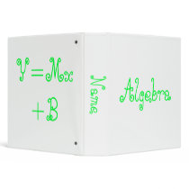 Algebra Binder