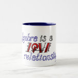 Algebra is a Love/Hate Relationship Mugs