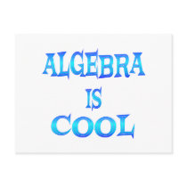 Algebra is Cool Post Card