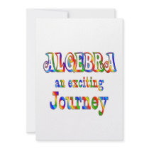 ALGEBRA is Exciting Invite
