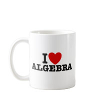 Algebra Coffee Mugs