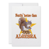 Algebra Squirrel Invites