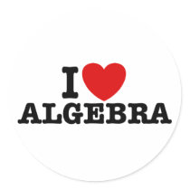 Algebra Stickers