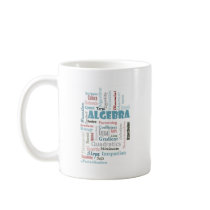 Algebra Vocabulary Mugs