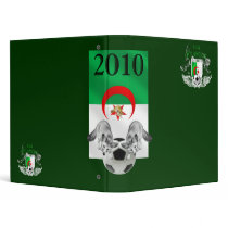 Algeria 2010 Les Fennecs football flag binders
