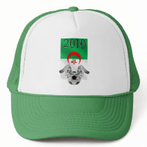 Algeria 2010 Les Fennecs football flag hats