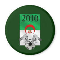 Algeria 2010 Les Fennecs football flag magnets