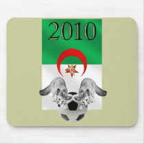 Algeria 2010 Les Fennecs football flag mousepads by LesFennecs Algeria 2010 Les Fennecs football flag mousepads