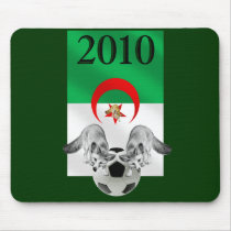 Algeria 2010 Les Fennecs football flag mousepads by LesFennecs Algeria 2010 Les Fennecs football flag mousepads
