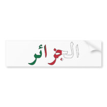 Algeria / Algérie Bumper Sticker