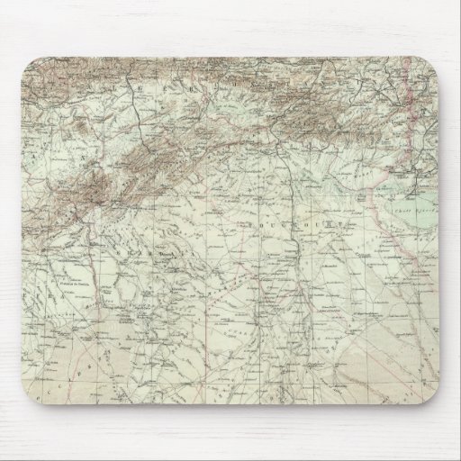 Algeria and Tunisia Mouse Pad