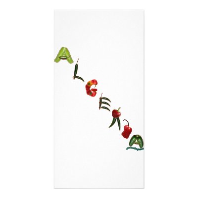 Algeria Chili Peppers Personalized Photo Card by chili_state