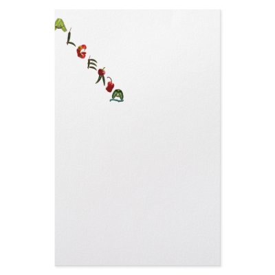Algeria Chili Peppers Custom Stationery by chili_state