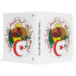 Algeria Coat of Arms detail Vinyl Binder