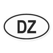 Algeria "DZ" Sticker