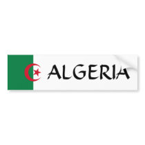 Algeria Flag Bumper Stickers