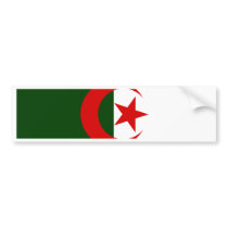 Algeria Flag bumper stickers