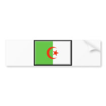Algeria Flag bumper stickers