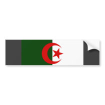 Algeria Flag bumper stickers