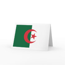 Algeria Flag Greeting Card