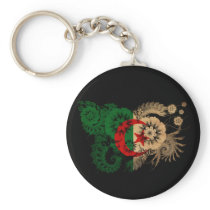 Algeria Flag Key Chain