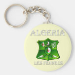 Algeria flag Les Fennecs Soccer Football shield Keychains