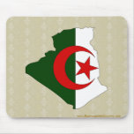 Algeria Flag Map full size Mousepad