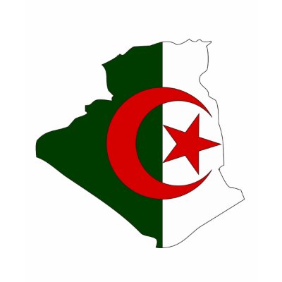 Algeria flag map shirt by FlagStore