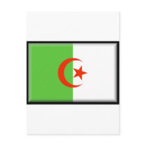 Algeria Flag postcards