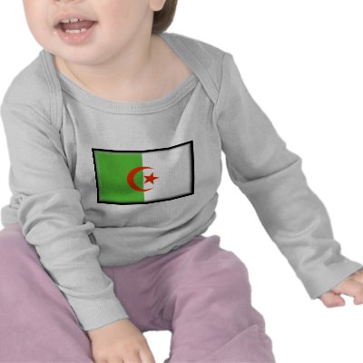 Algeria Flag T-shirt by jacinto888