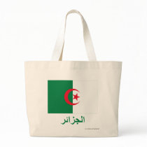 Algeria Flag with Name in Arabic bags by Vexillophile Algeria Flag with Name in Arabic bags