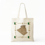 Algeria Map Flag Border Bag