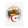 Algeria Official Coat Of Arms Heraldry Symbol Postcard