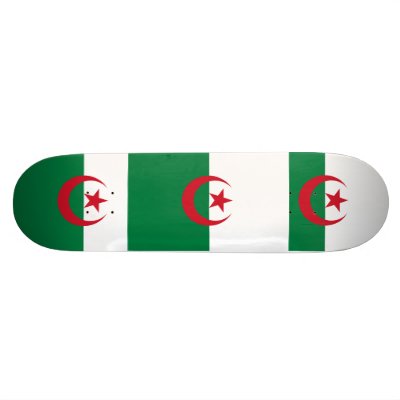 Algeria Skateboards by flagshirts