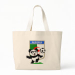 This adorable little panda is too cute! He's featured in front of a large flag from Algeria and ready to play football and score some goals. This cute design is perfect for football players and soccer fans! You can totally customize this gift! Change the color, move the design around, add your own text or images -- make it your own!
