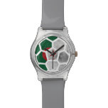 Algeria Rhinestone with White Enamel Watch