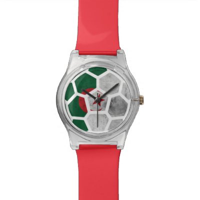 Algeria Red Designer Watch