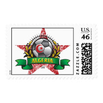 Algeria World Cup Soccer Postage stamps