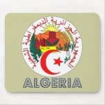 Algerian Emblem Mouse Pads