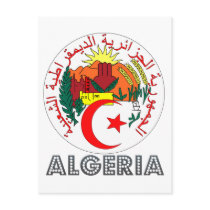 Algerian Emblem Post Cards