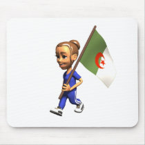 Algerian Girl mousepads