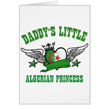 Algerian Princess design Greeting Cards